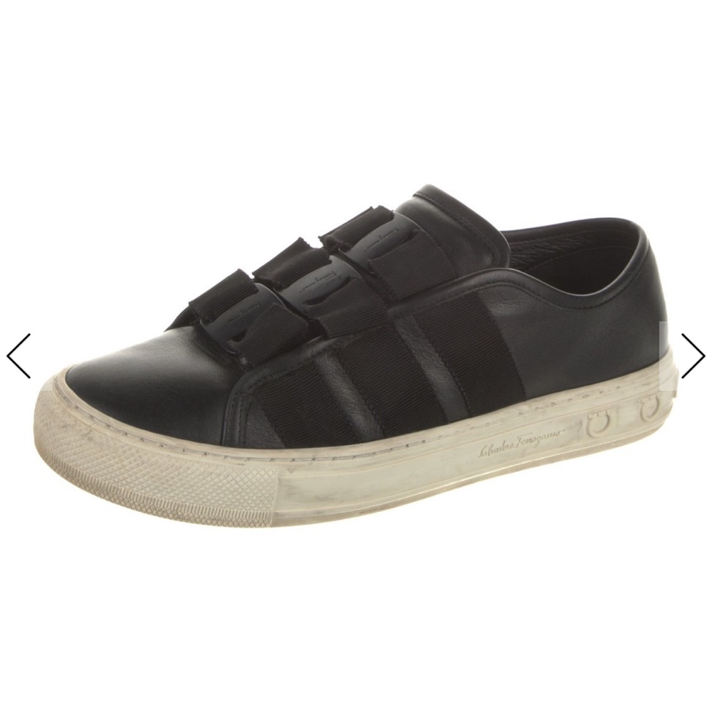 Salvatore Ferragamo Black Sneakers